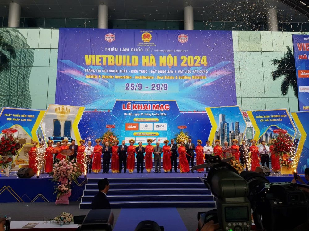 Khai mạc triển lãm quốc tế Vietbuild Hà Nội 2024