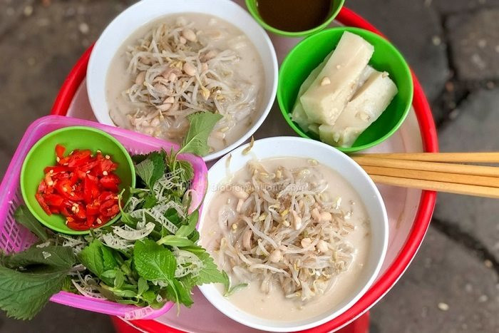 Bánh đúc nộm Hà Nội – món ăn thanh mát của người Hà Thành