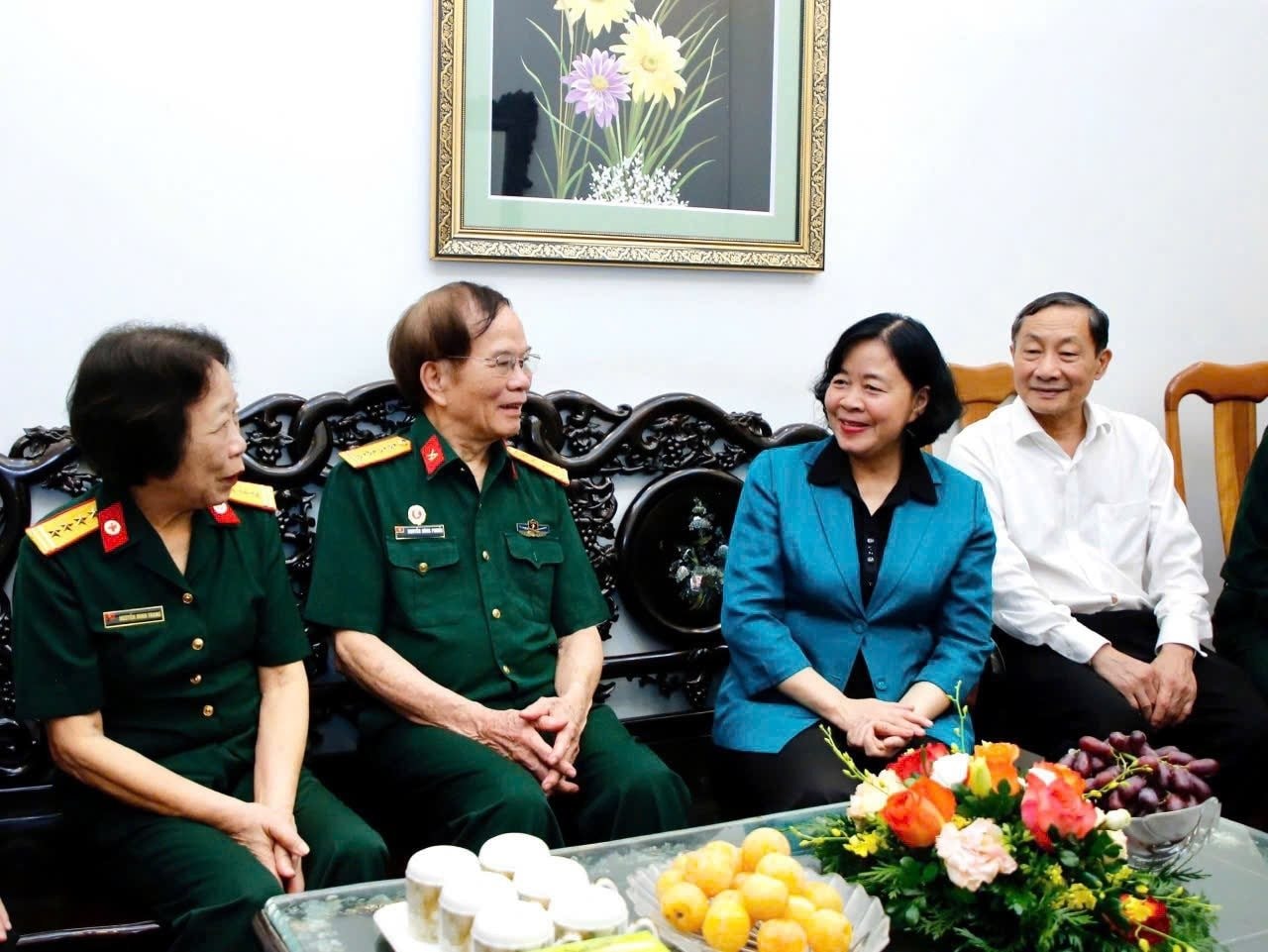 Hà Nội gặp mặt cán bộ lão thành, người có công dịp Quốc khánh 2/9