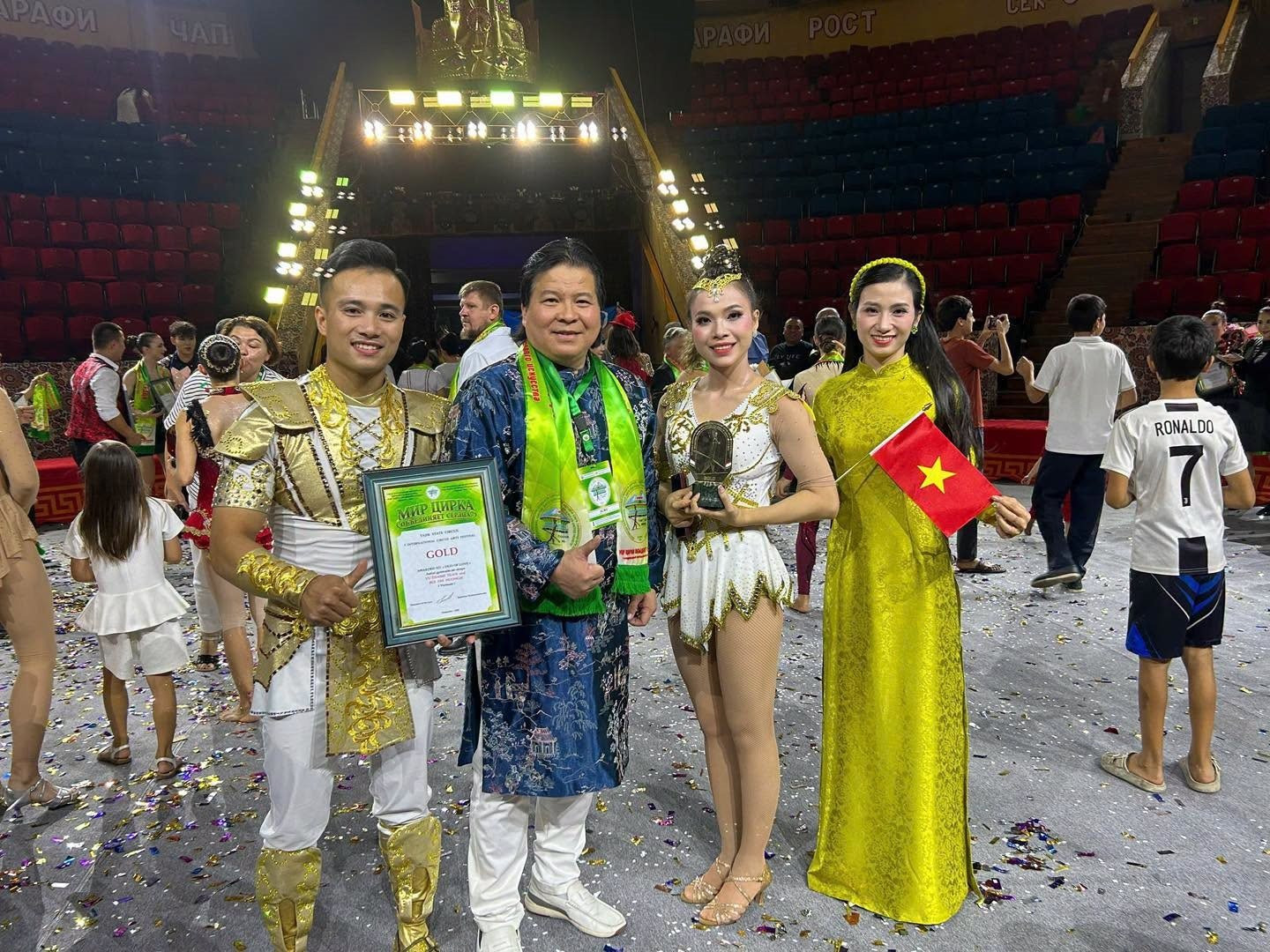 Xiếc Việt Nam giành giải Vàng tại Liên hoan Xiếc quốc tế Tajikistan 2026