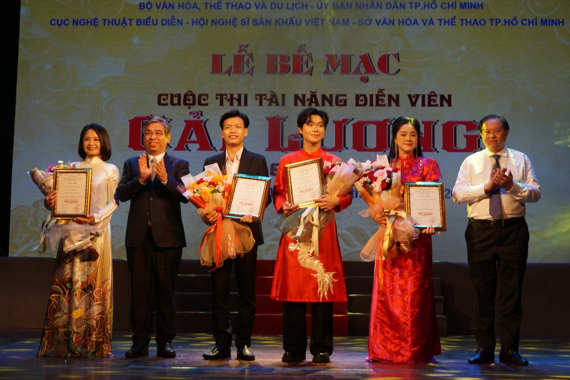 Trao 4 giải Nhất tại cuộc thi Tài năng diễn viên Cải lương toàn quốc 2026