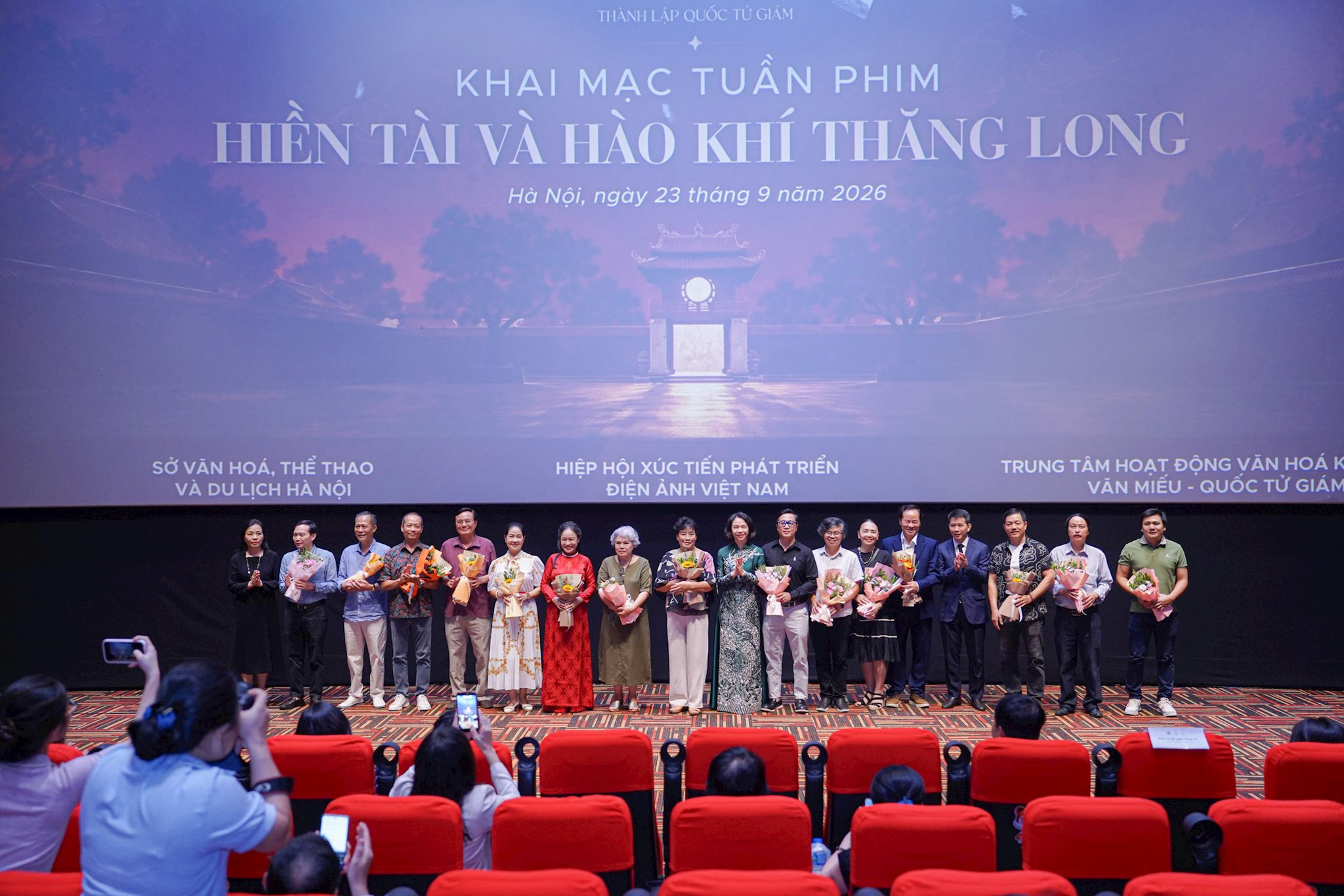  Khai mạc Tuần phim “Hiền tài và hào khí Thăng Long”