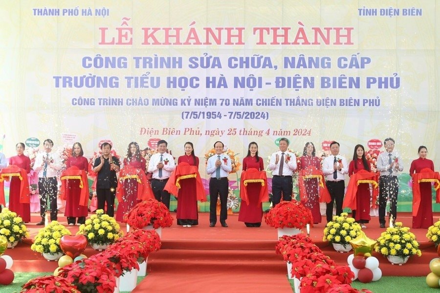 Hà Nội hỗ trợ tỉnh Điện Biên xây dựng Trường liên cấp tiểu học, trung học cơ sở xã Si Pa Phìn