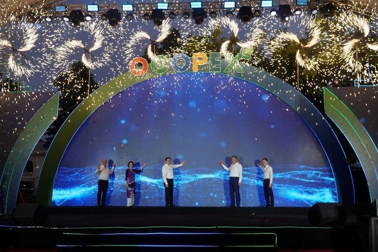 Khai mạc Hội chợ OCOPEX 2025 tại Hoàng thành Thăng Long